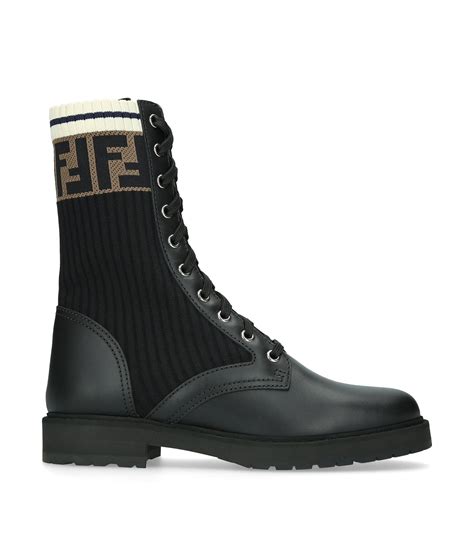 fendi hiker boots|Fendi Force Biker Boots .